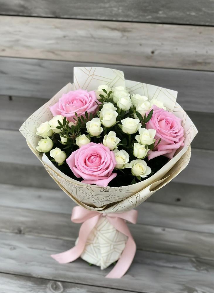 Букет цветов из: Розы в Константиново Сергиево-Посадского района