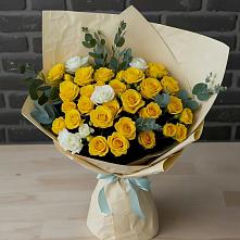 Букет цветов из:  Розы в Константиново Сергиево-Посадского района