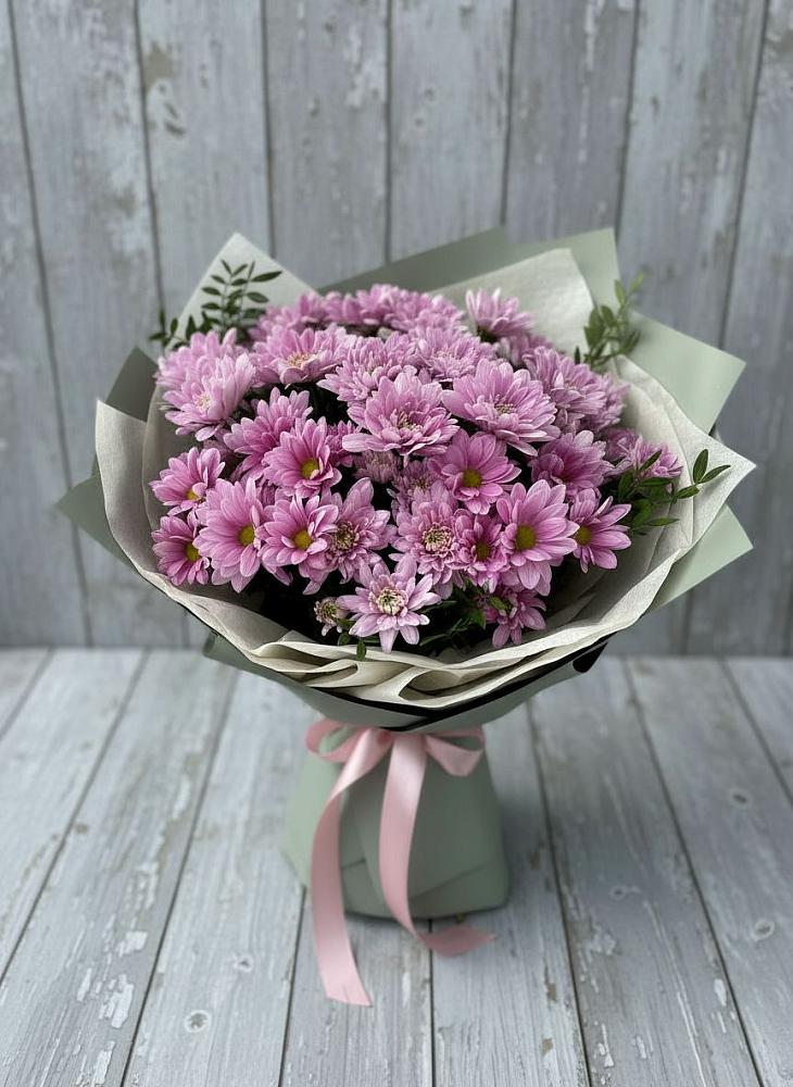 Букет цветов из: Хризантемы в Константиново Сергиево-Посадского района