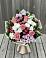 Букет цветов из: Альстромерии, Гвоздики, Розы и Хризантемы в Константиново Сергиево-Посадского района