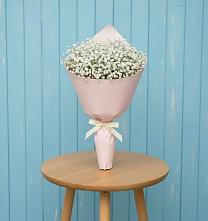 Букет цветов из:  Гипсофила в Константиново Сергиево-Посадского района