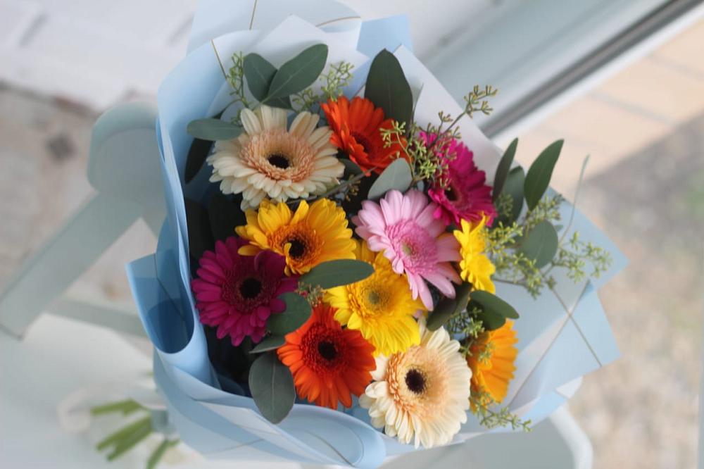 Букет цветов из: Герберы в Константиново Сергиево-Посадского района