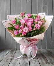 Букет Розовый кустик в Константиново Сергиево-Посадского района