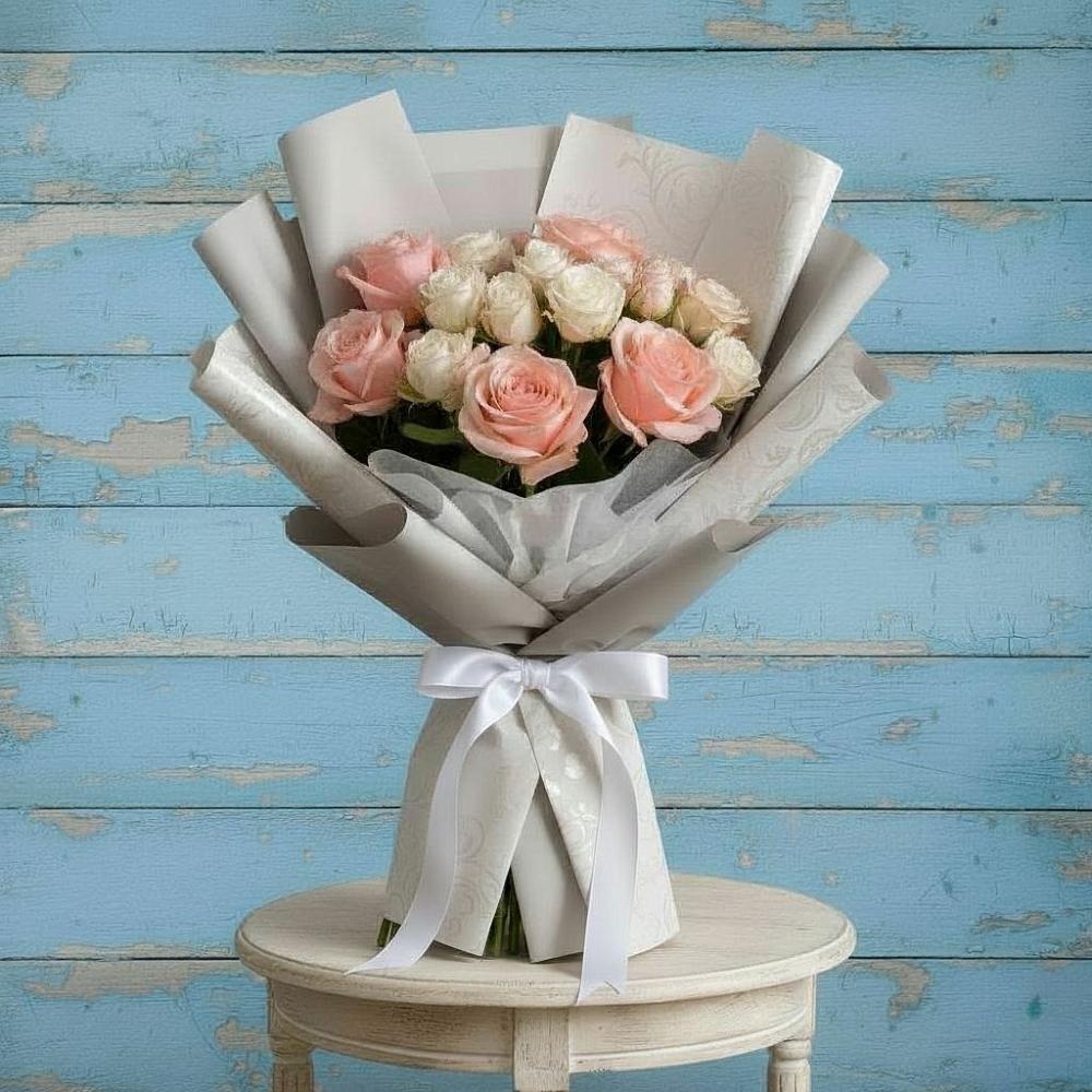 Букет цветов из: Розы в Константиново Сергиево-Посадского района