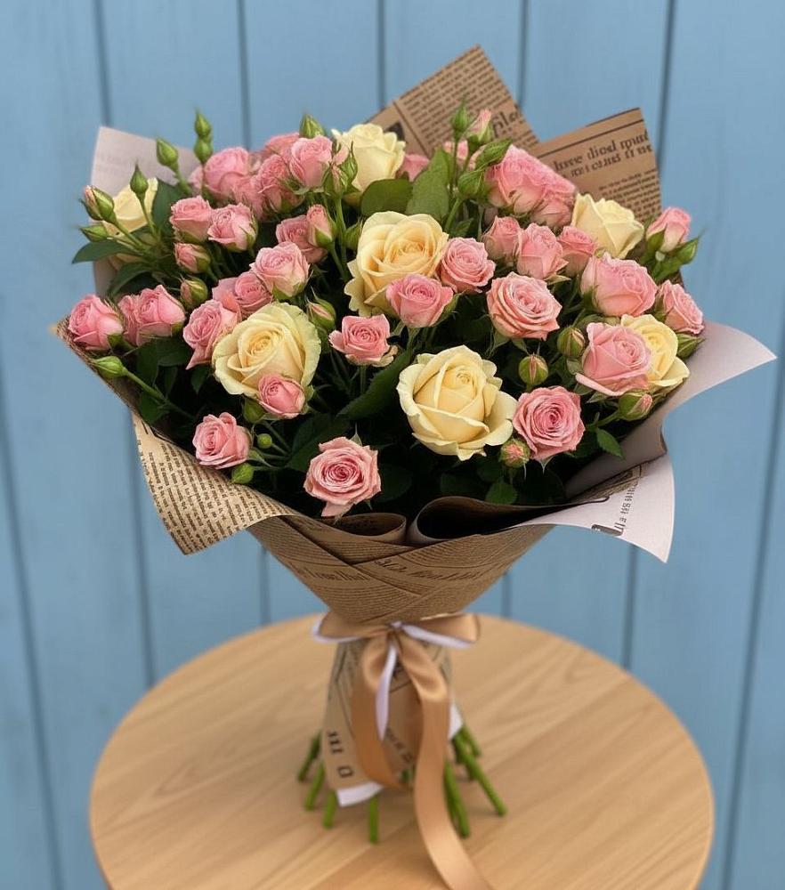 Букет цветов из: Розы в Константиново Сергиево-Посадского района