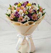 Букет цветов из:  Альстромерии в Константиново Сергиево-Посадского района