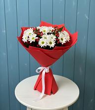 Букет цветов из:  Хризантемы в Константиново Сергиево-Посадского района