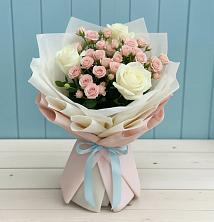 Букет цветов из:  Розы в Константиново Сергиево-Посадского района