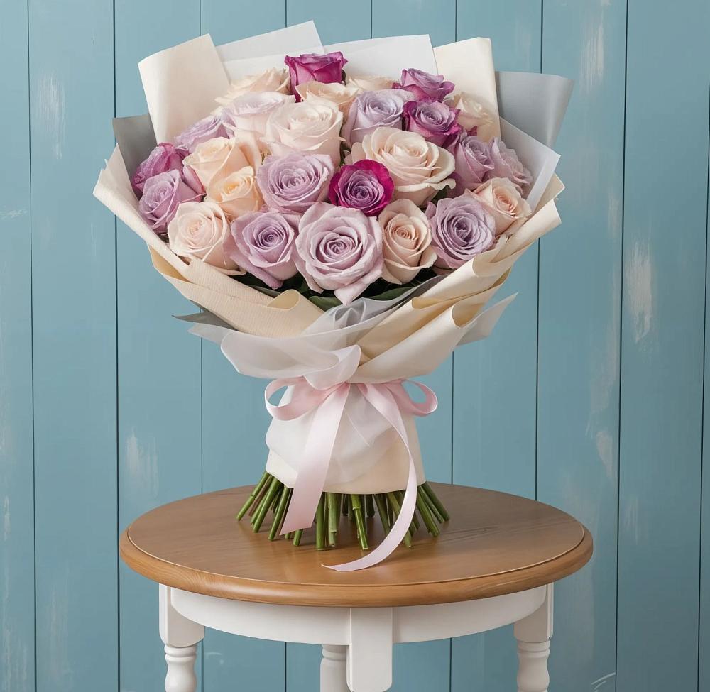 Букет цветов из: Розы в Константиново Сергиево-Посадского района