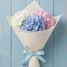 Букет цветов из:  Гортензия в Константиново Сергиево-Посадского района