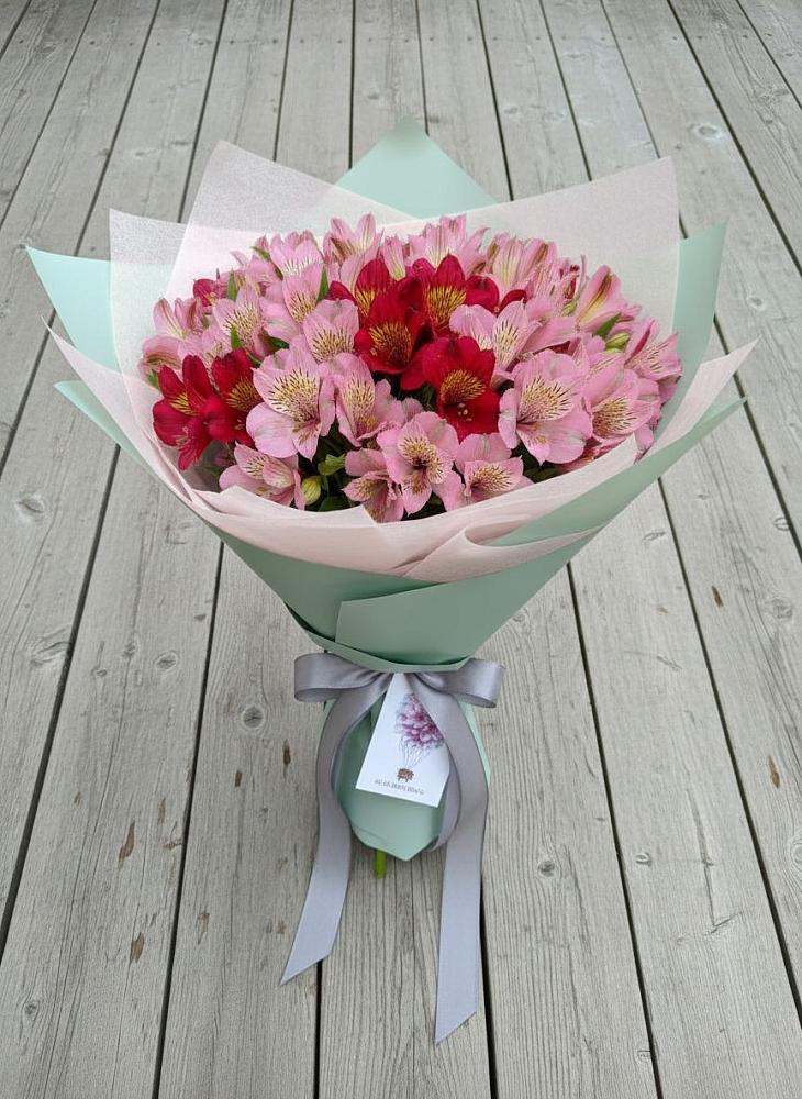 Букет цветов из: Альстромерии в Константиново Сергиево-Посадского района