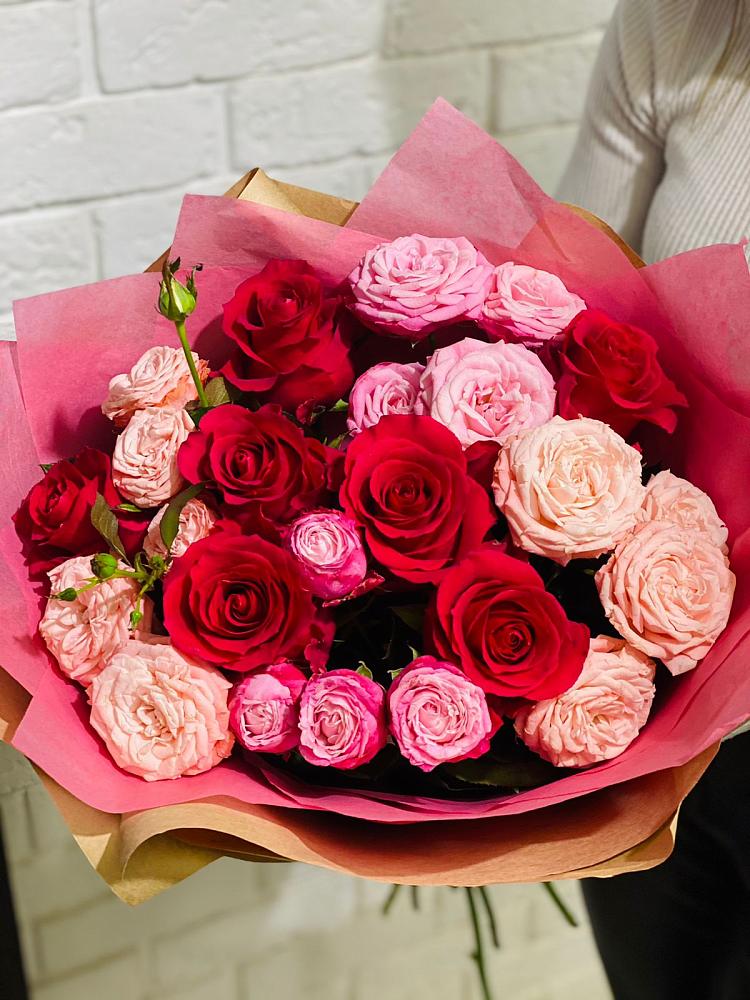 Букет цветов из: Розы в Константиново Сергиево-Посадского района