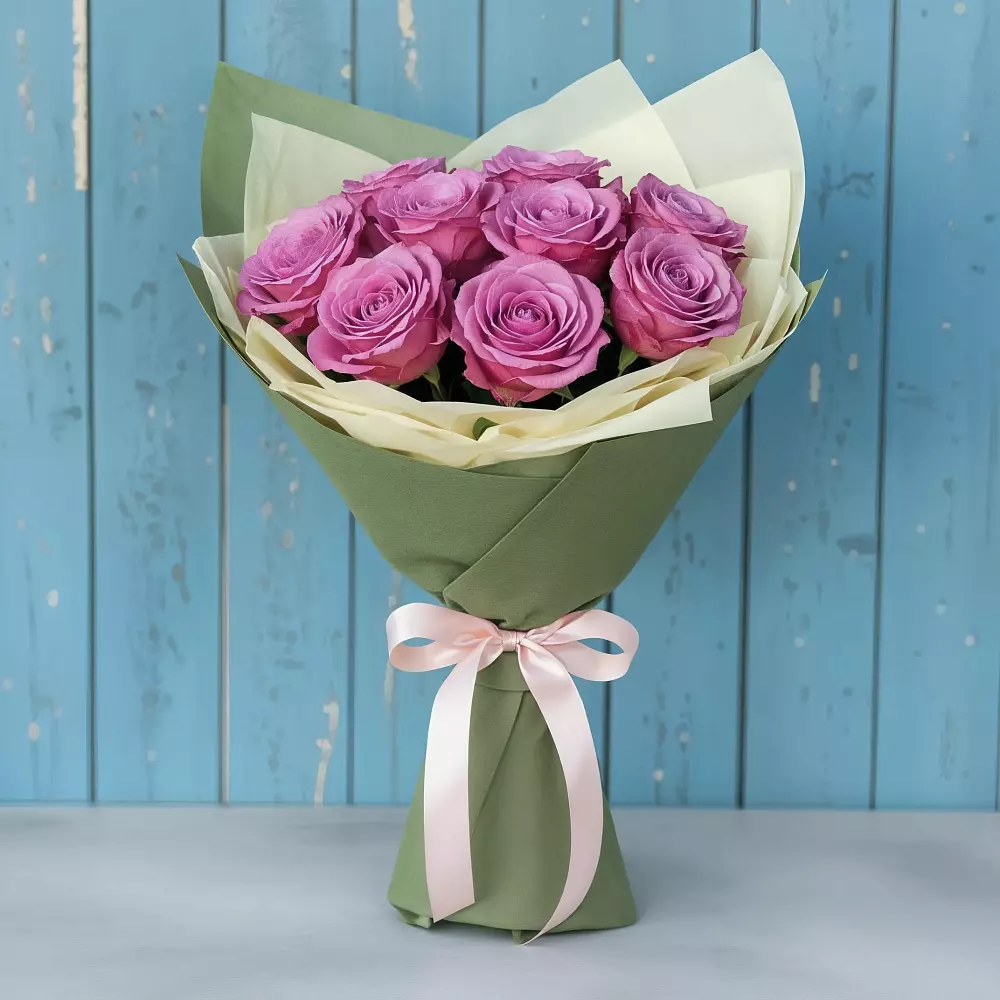 Букет Розы Фёрст Леди в Константиново Сергиево-Посадского района