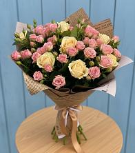 Букет цветов из:  Розы в Константиново Сергиево-Посадского района