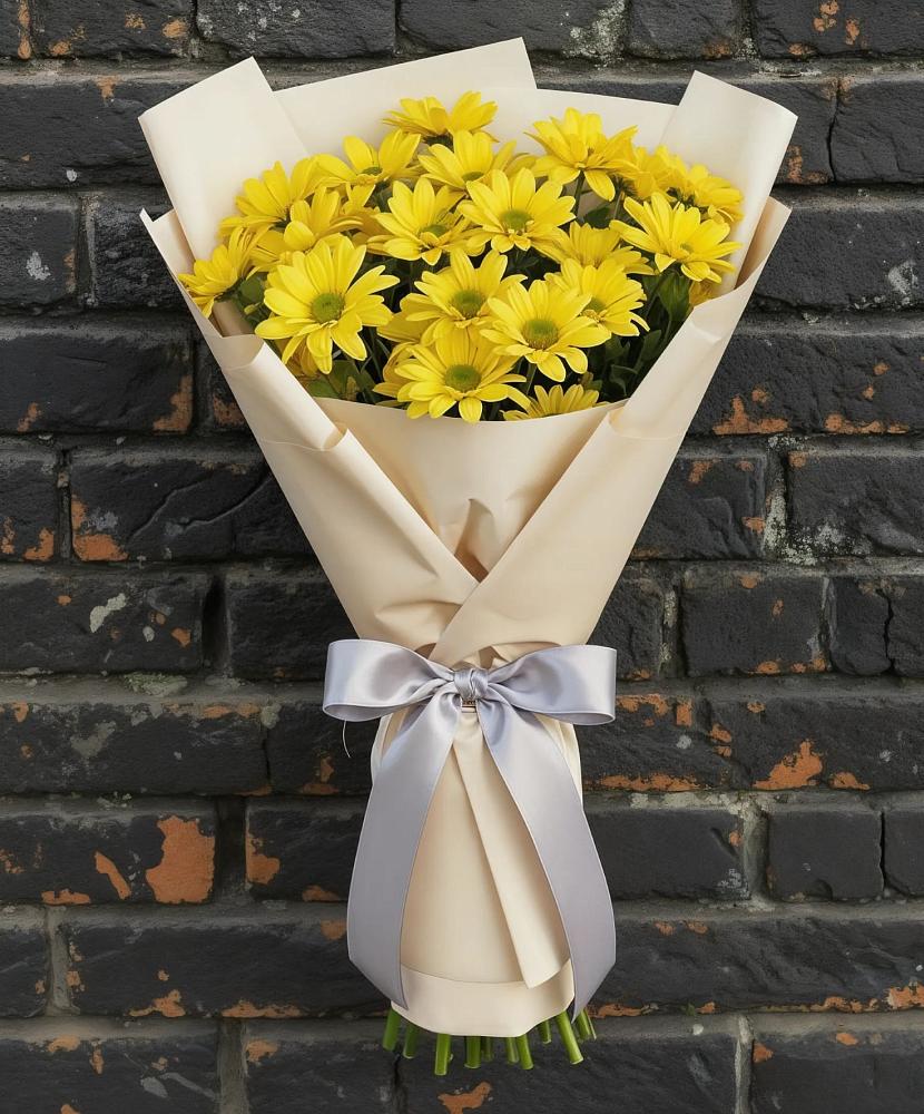 Букет цветов из: Хризантемы в Константиново Сергиево-Посадского района