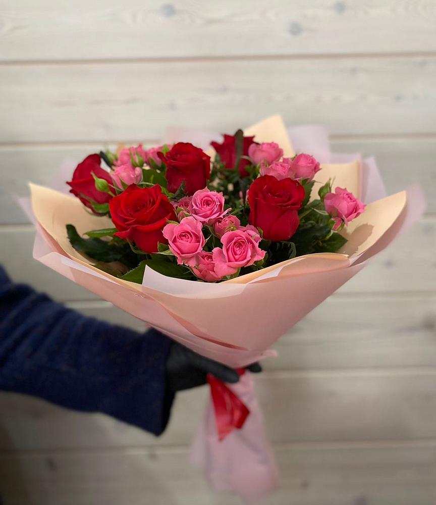 Букет цветов из: Розы в Константиново Сергиево-Посадского района