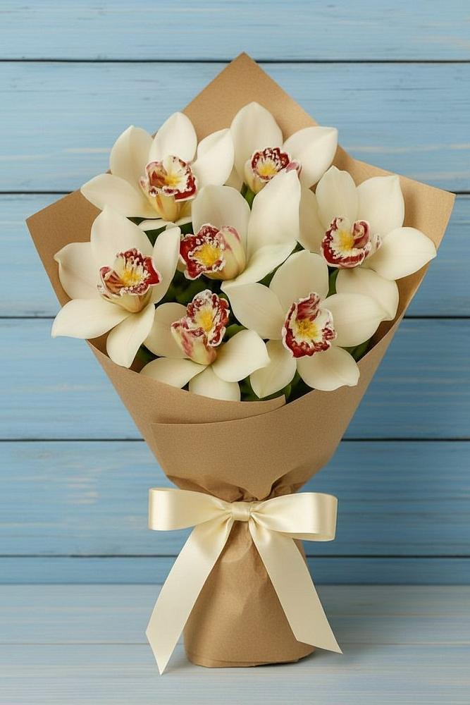 Букет цветов из: Орхидеи и Розы в Константиново Сергиево-Посадского района